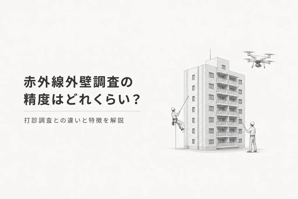 赤外線外壁調査の精度はどのくらい？